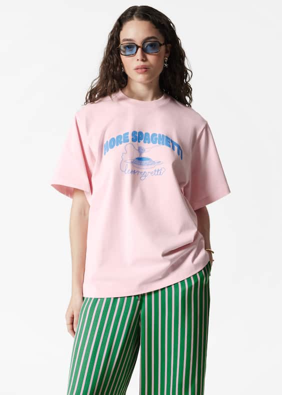 Oversized Print T-Shirt
