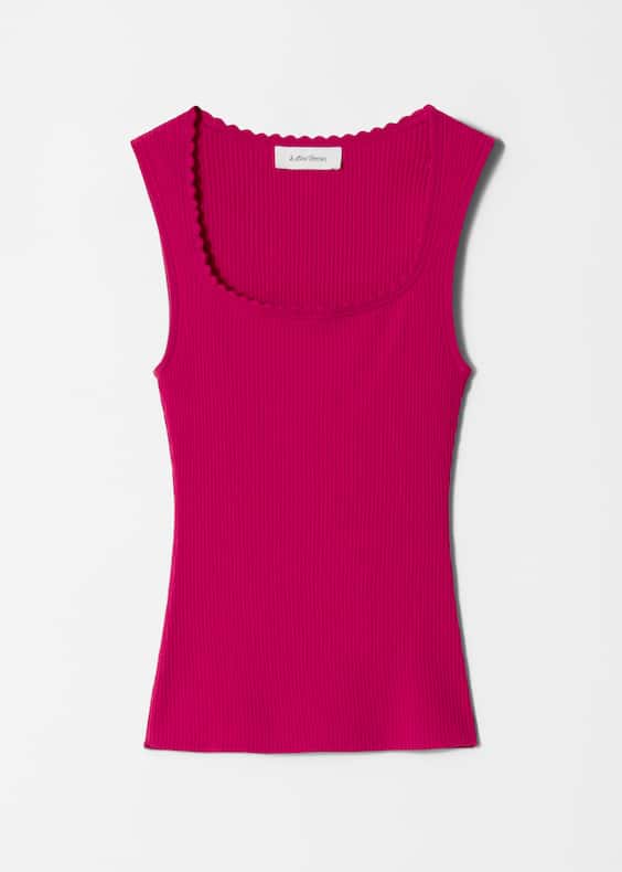 Rib-Knit Tank Top