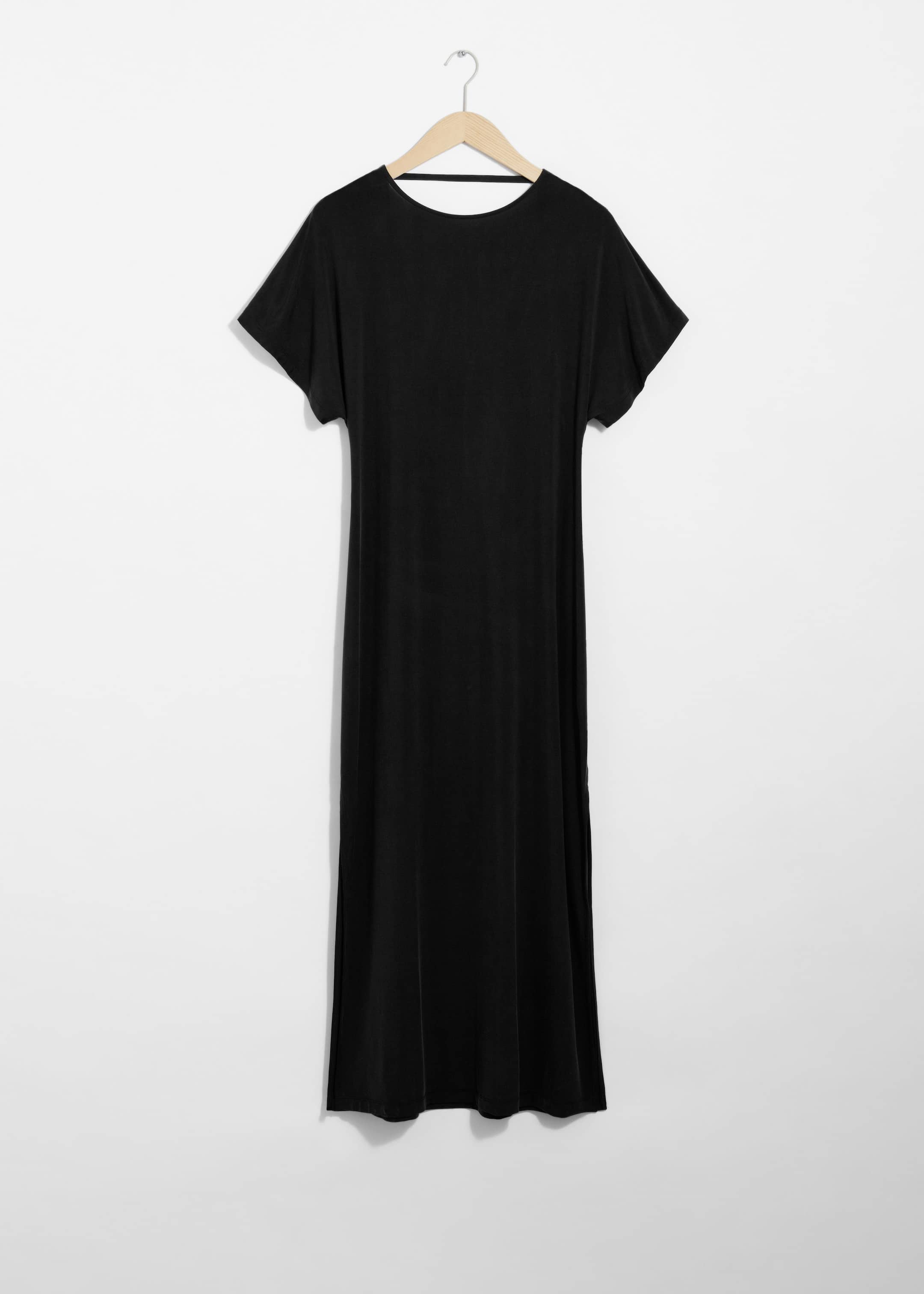 Open-Back Maxi Dress - Black - Still Life