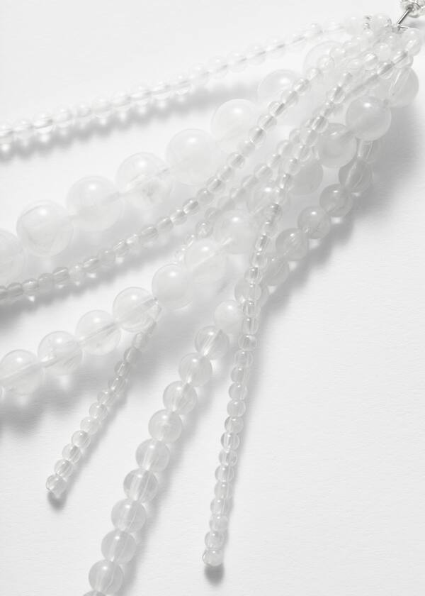 Cascade Glass-Bead Earrings