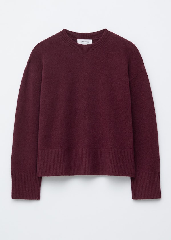 Relaxed Fit Knitted Sweater