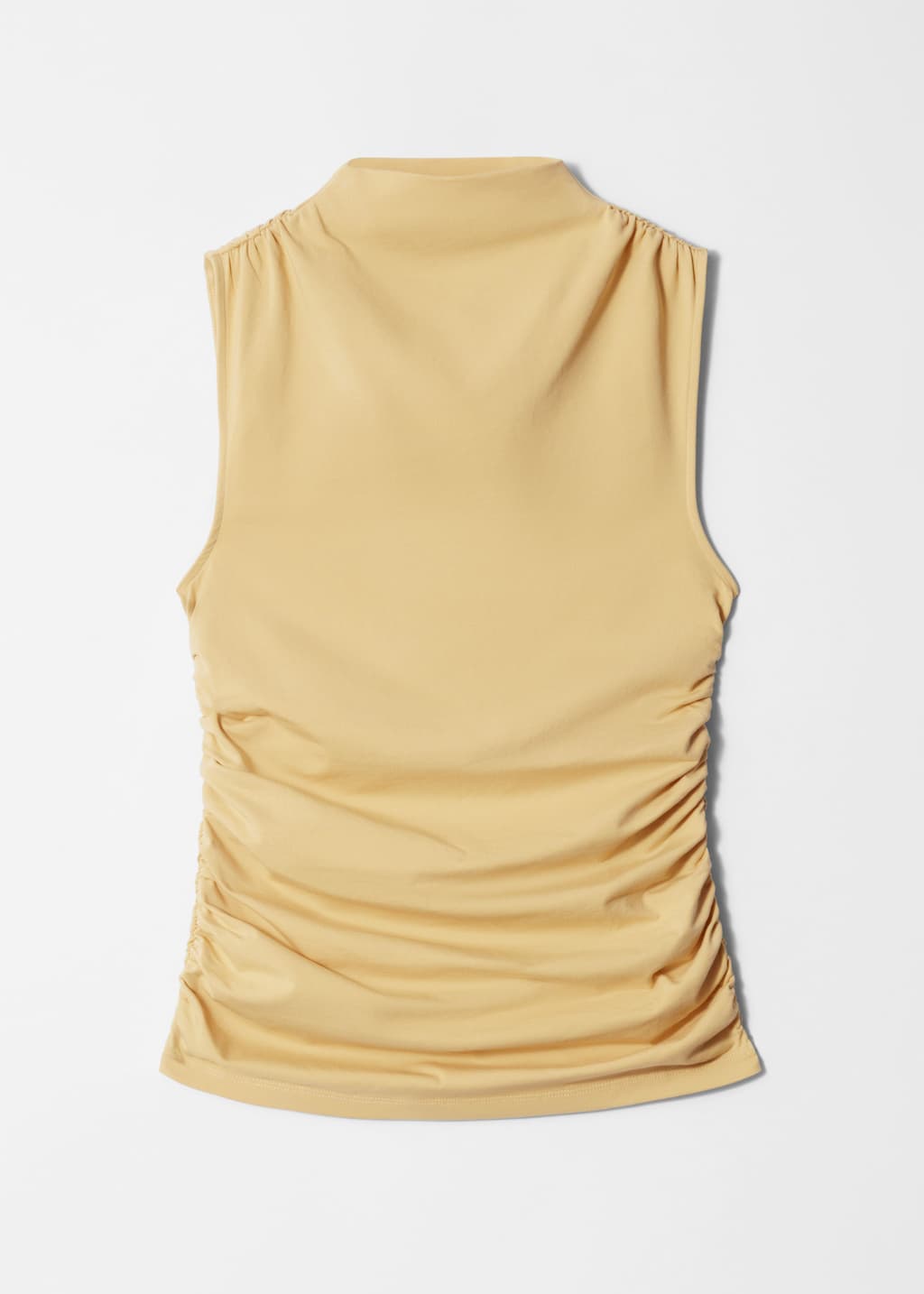 MM6 sleeveless top ノースリーブ トップス yellow 38 3841MDT76_257120_06_01_600x600