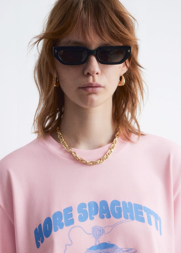 Oversized Print T-Shirt