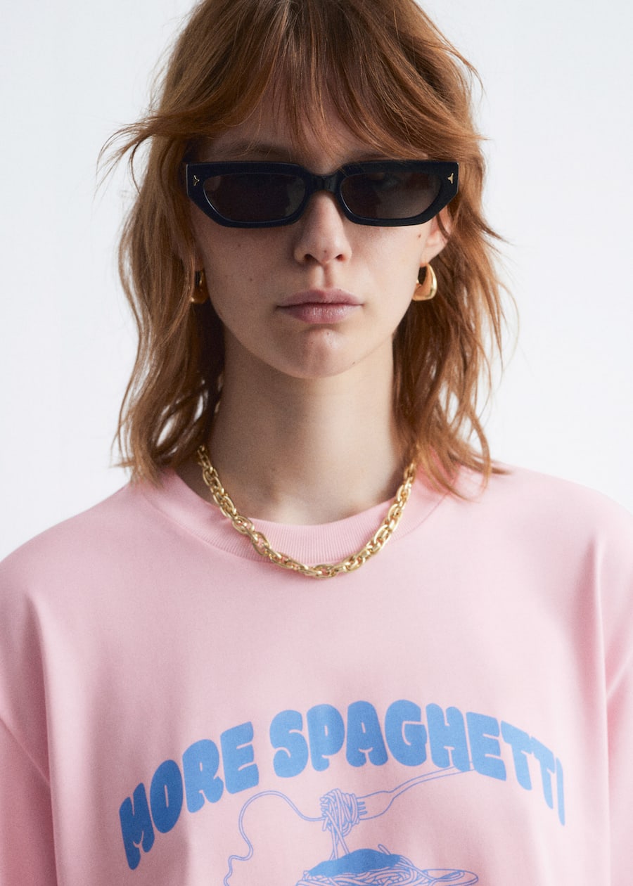 Oversized Print T-Shirt