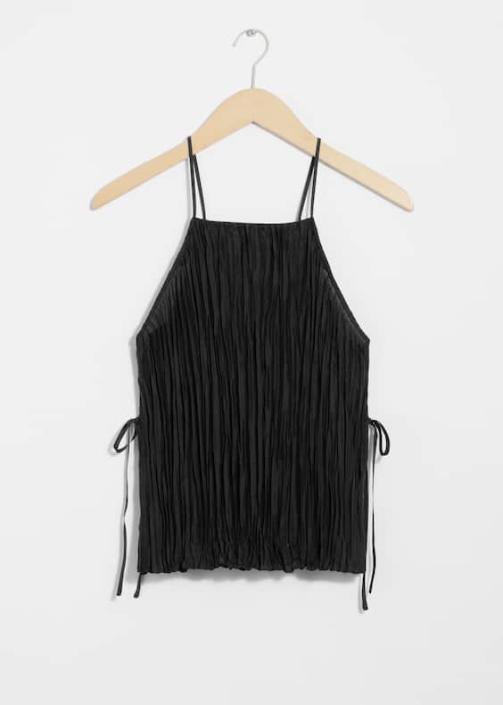 Strappy Silk Top