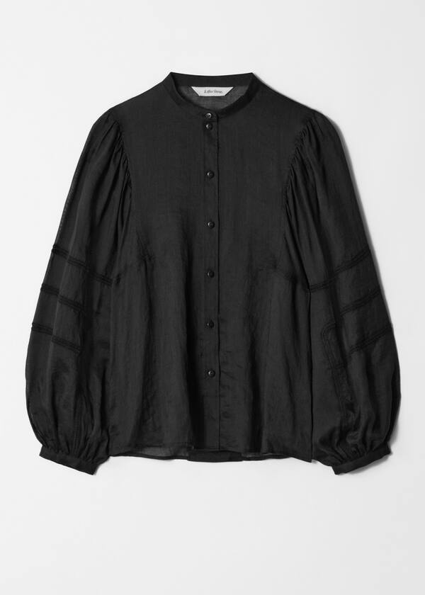 Voluminous Sleeve Blouse