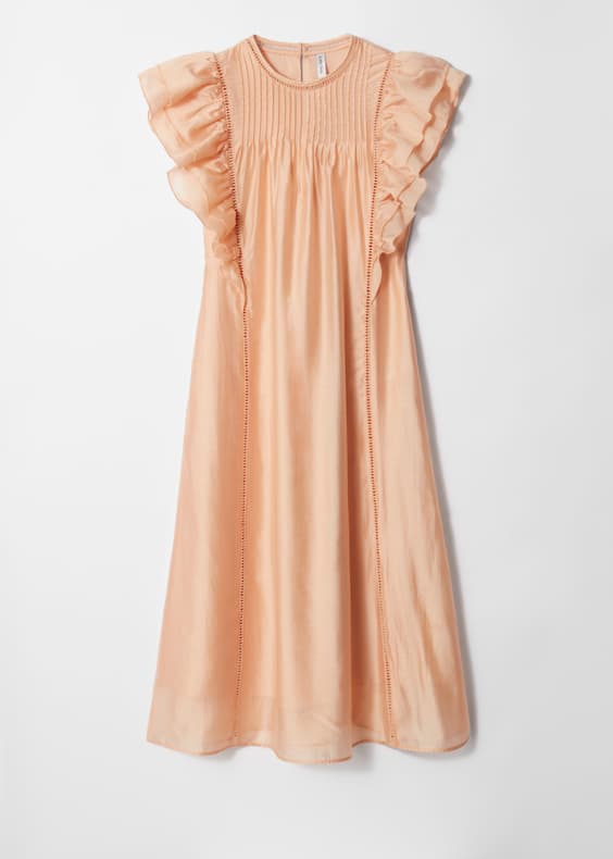 Frill Midi Dress