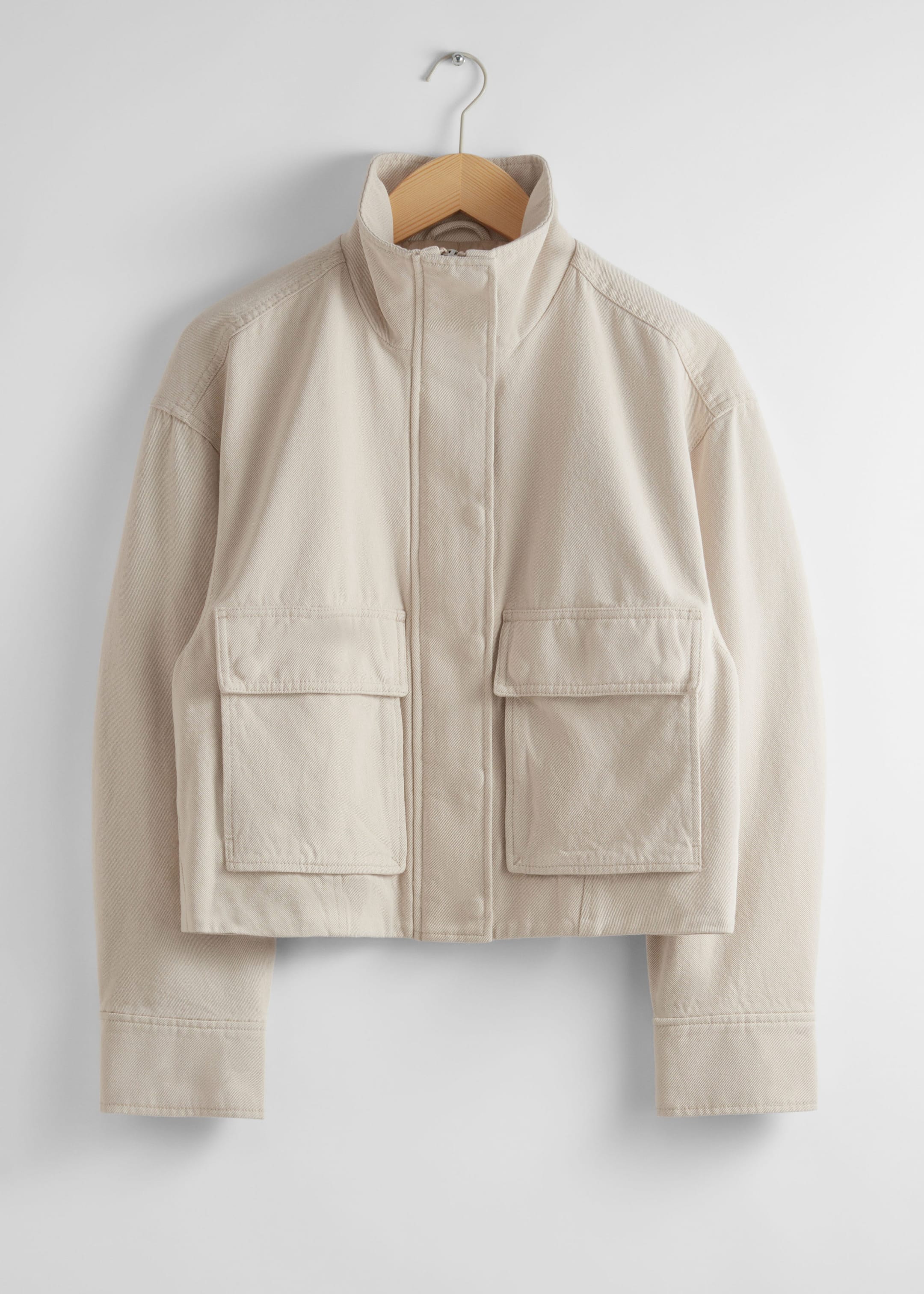 Patch-Pocket Jacket - Pink - Still Life