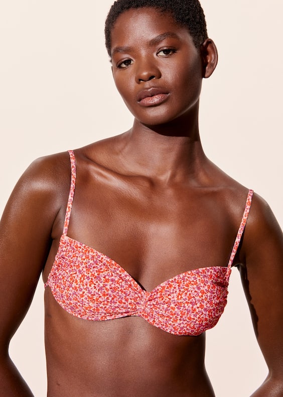 Ruched Bikini Top
