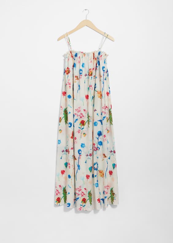 Floaty Strappy Midi Dress