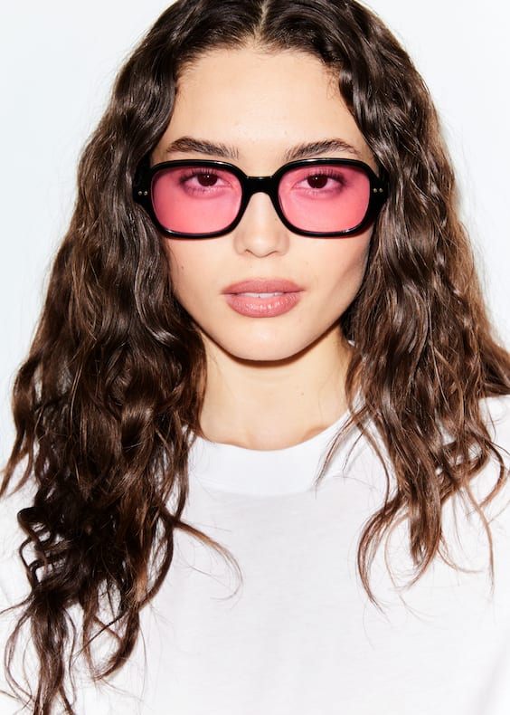 Rectangular Frame Sunglasses