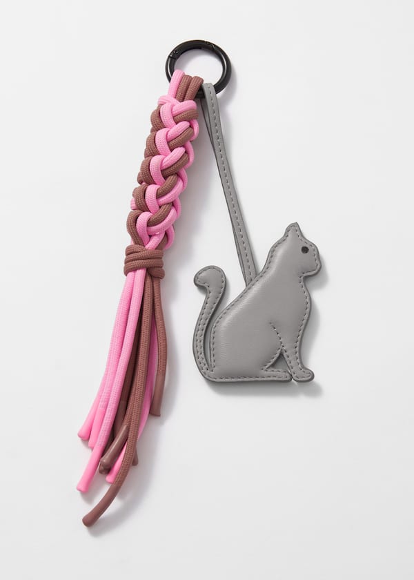 Cat-Themed Bag Charm