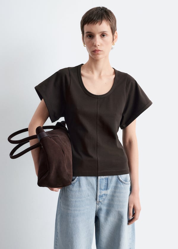 Scoop-Neck T-Shirt
