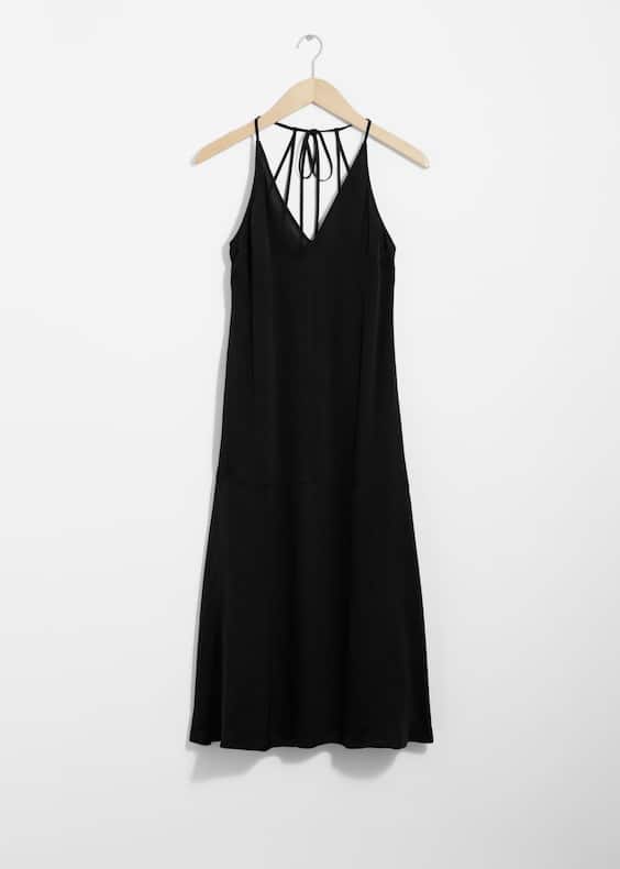 Halterneck Midi Dress
