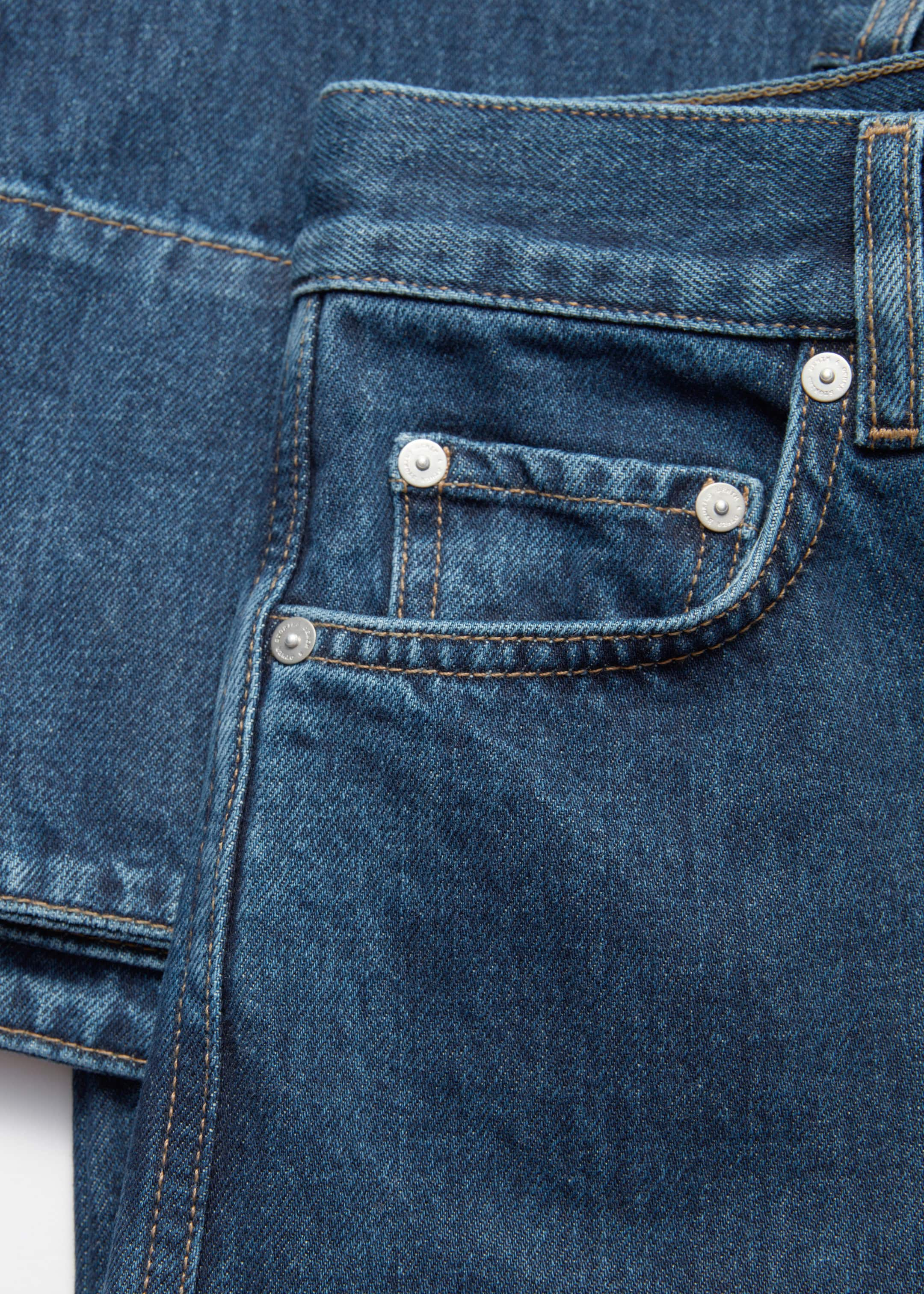 Jeans mit weitem Bein - {{variantName}} - Beschreibendes Detail