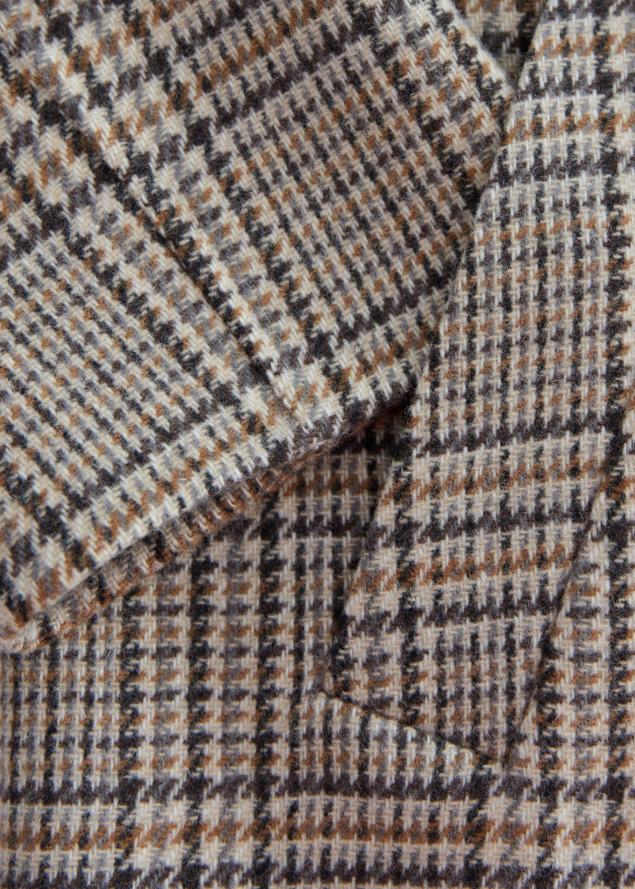 Relaxed Double-Breasted Wool Coat - {{variantName}} - Descriptive Detail