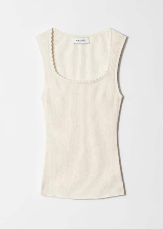 Rib-Knit Tank Top