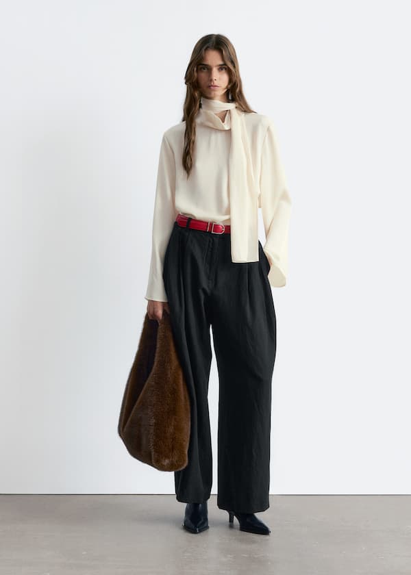 Wide-Leg Trousers