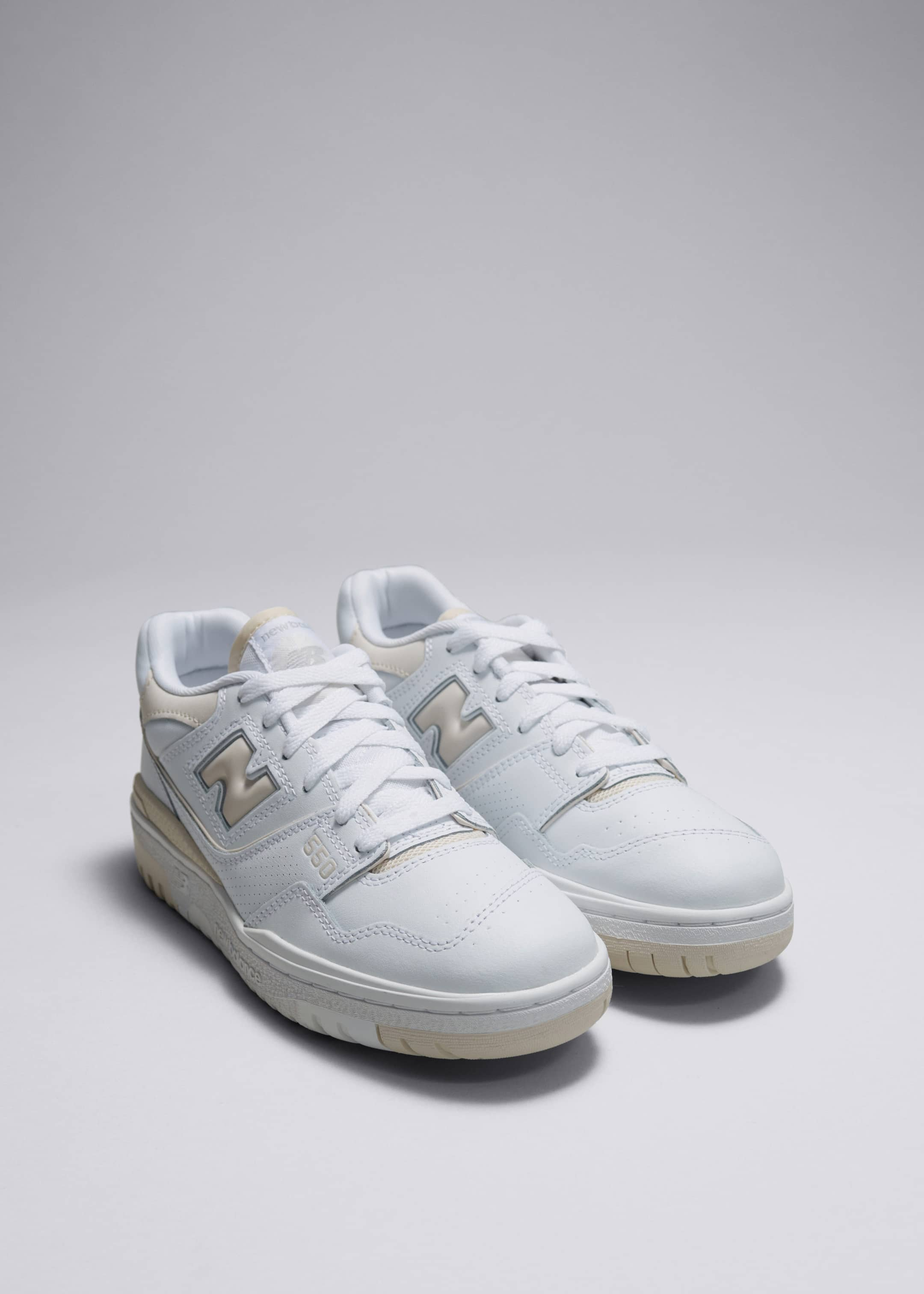 New Balance 550 C Sneakers - Beige/White - Still Life