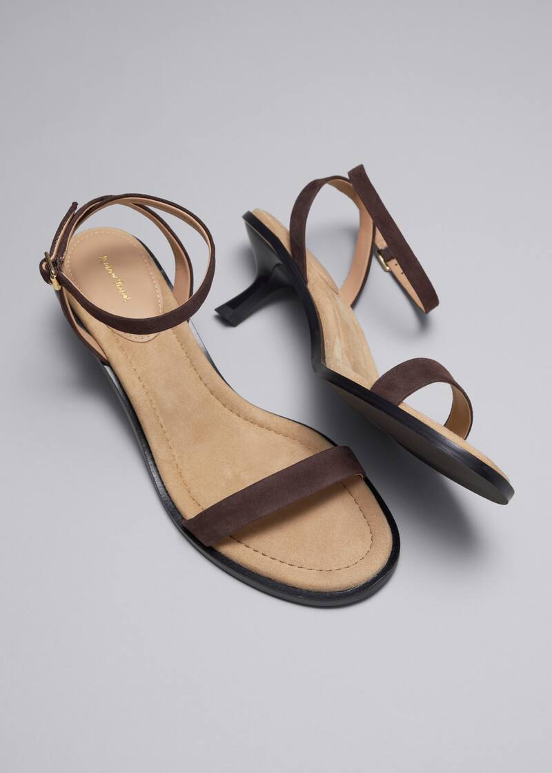 Kitty Embroidered Leather Sandals