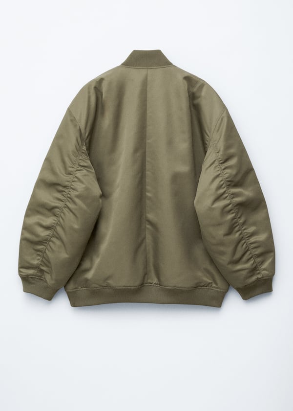 Long Bomber Jacket