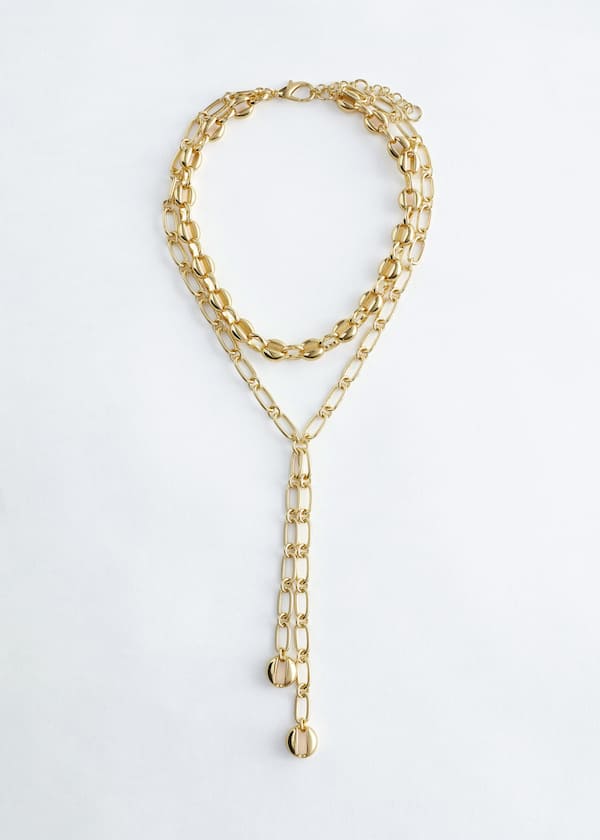 Bold Layered Chain Necklace