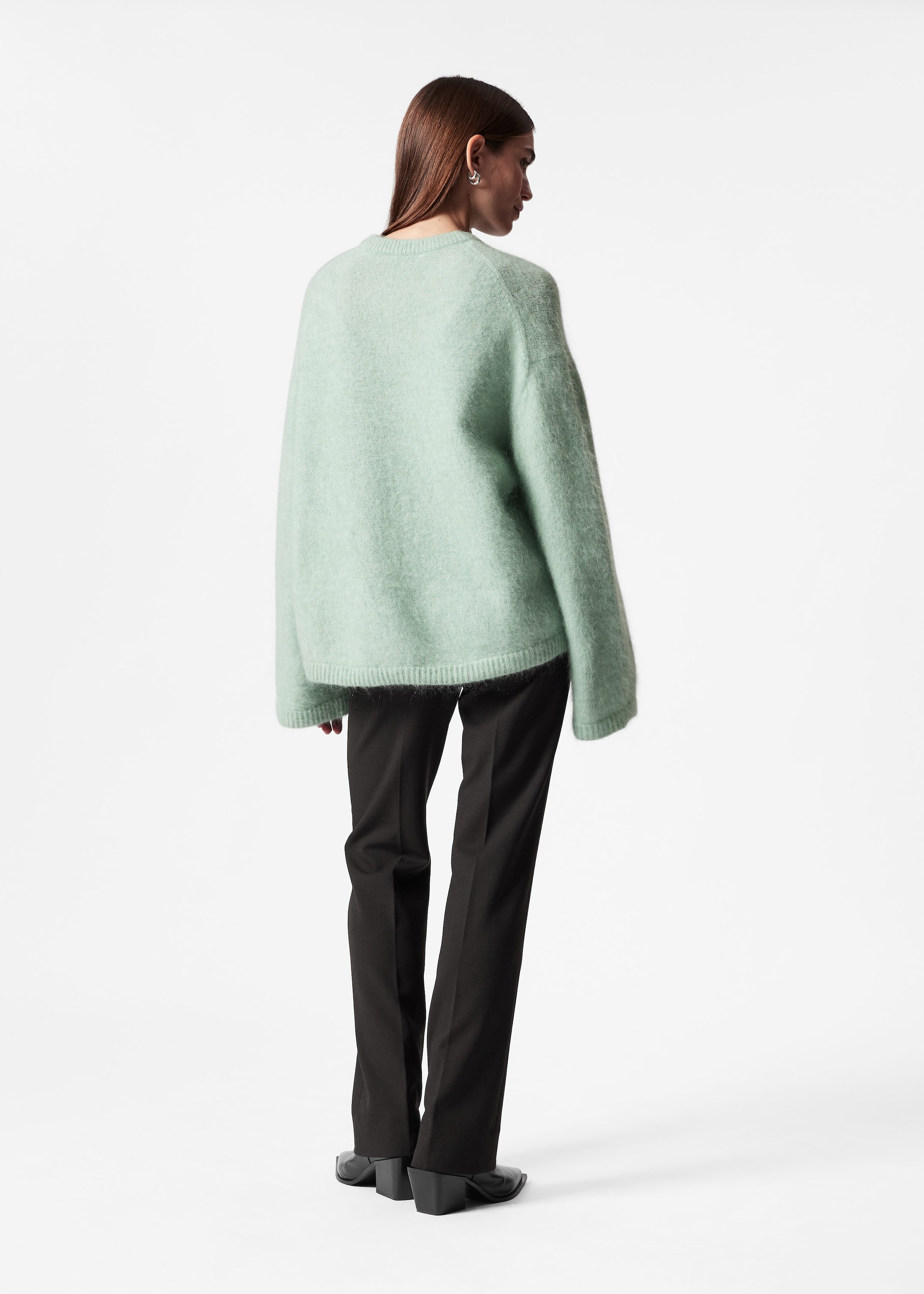 Mohair-Blend Jumper - Mole - Lookbook