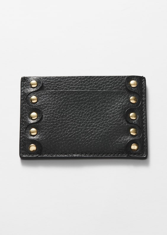Studded Card Holder