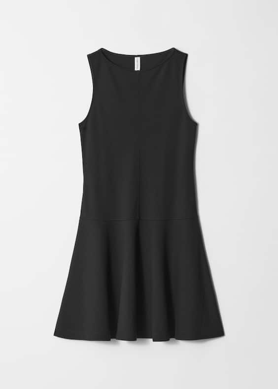 Sleeveless A-Line Mini Dress