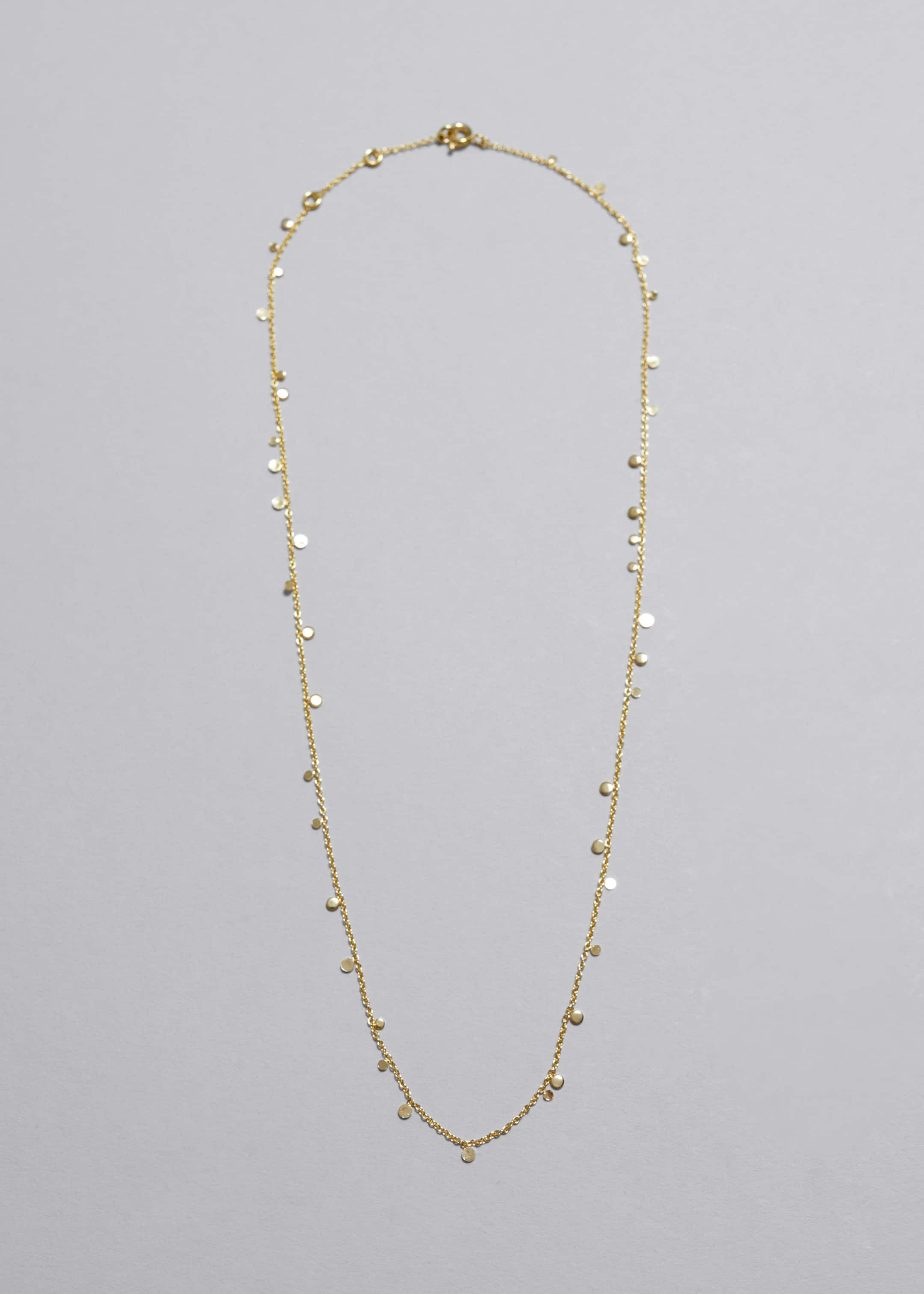 Pendant Chain Necklace - Gold - Still Life