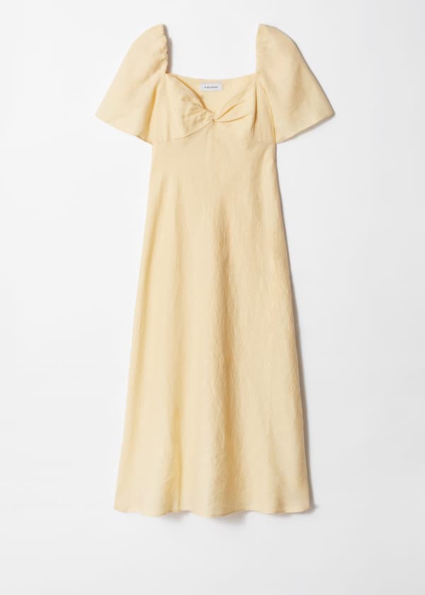 Linen Midi Dress