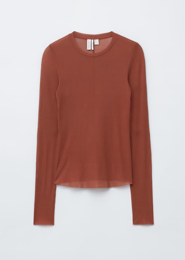 Sheer Silk Top