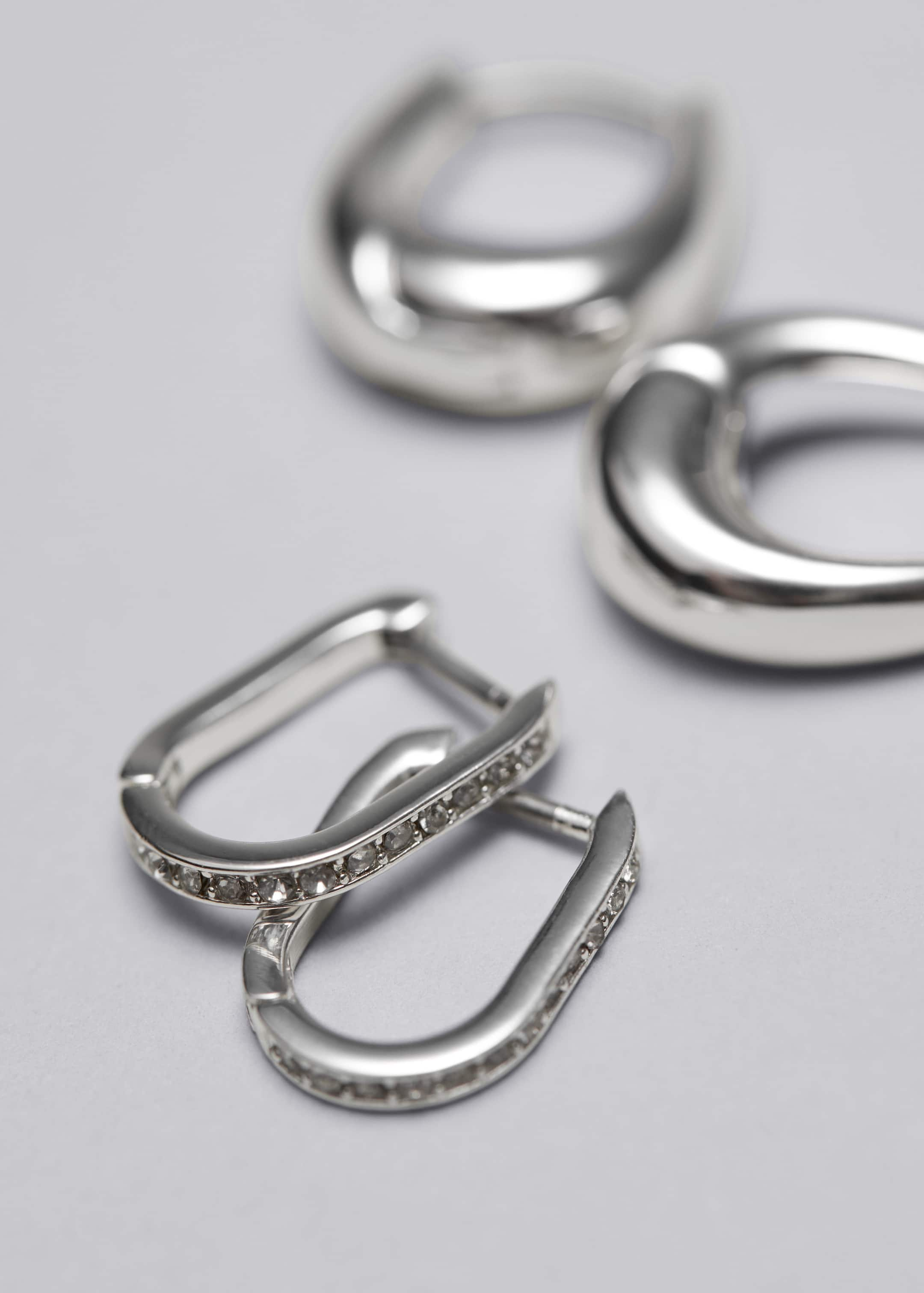 Hoop Earrings Set - Silver - Still Life