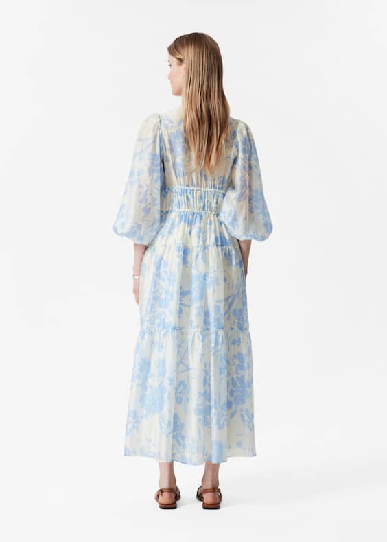Tiered Midi Dress