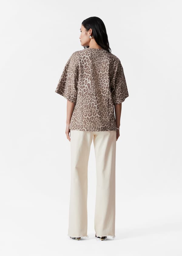 Structured T-shirt