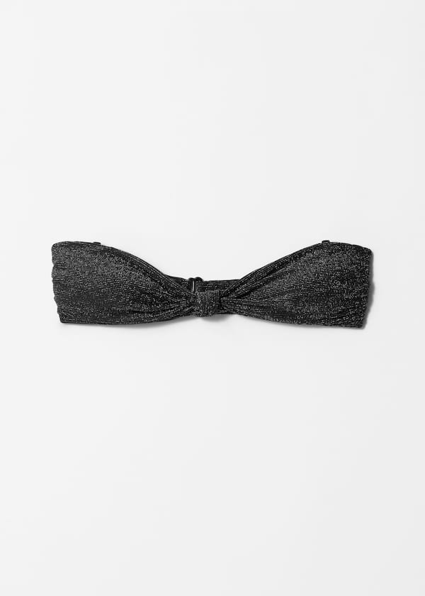 Knot-Detail Bikini Top