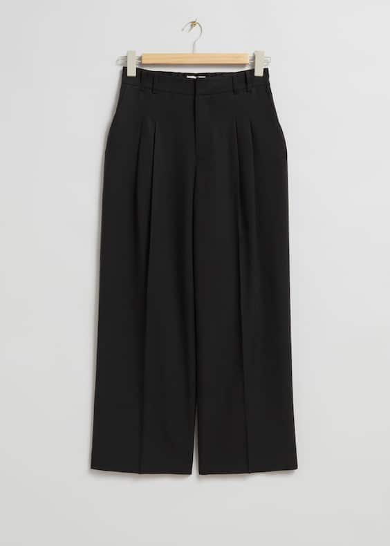 Tailored High Waist Trousers