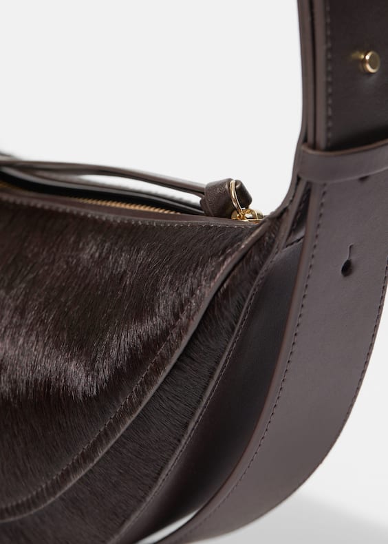 Textured Leather Bag