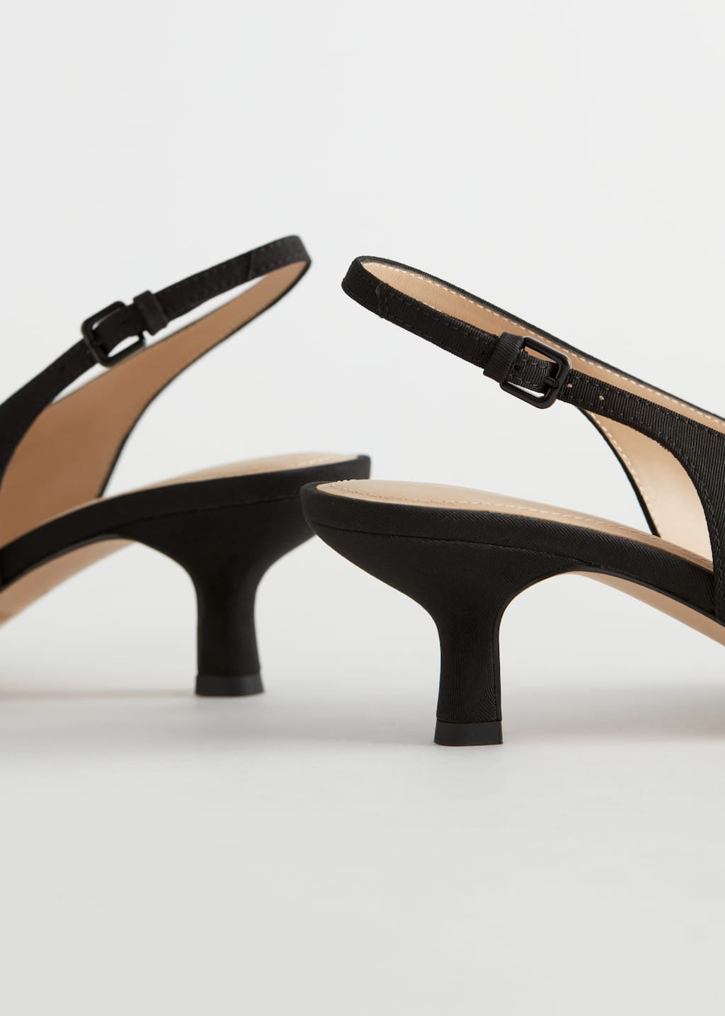 Pointed Slingback Pumps - Black - Pumps - & Other Stories