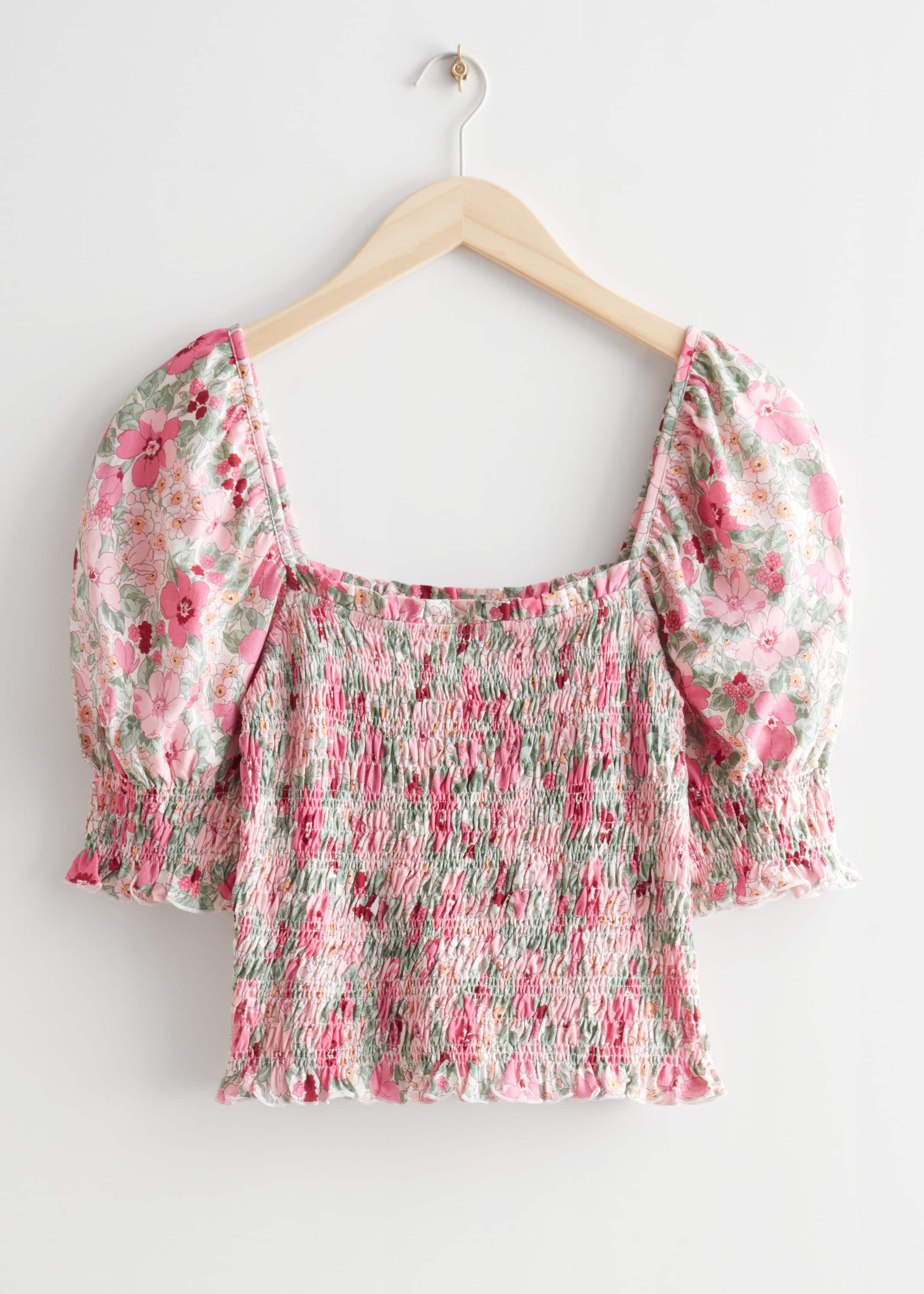 Square Neck Smock Top
