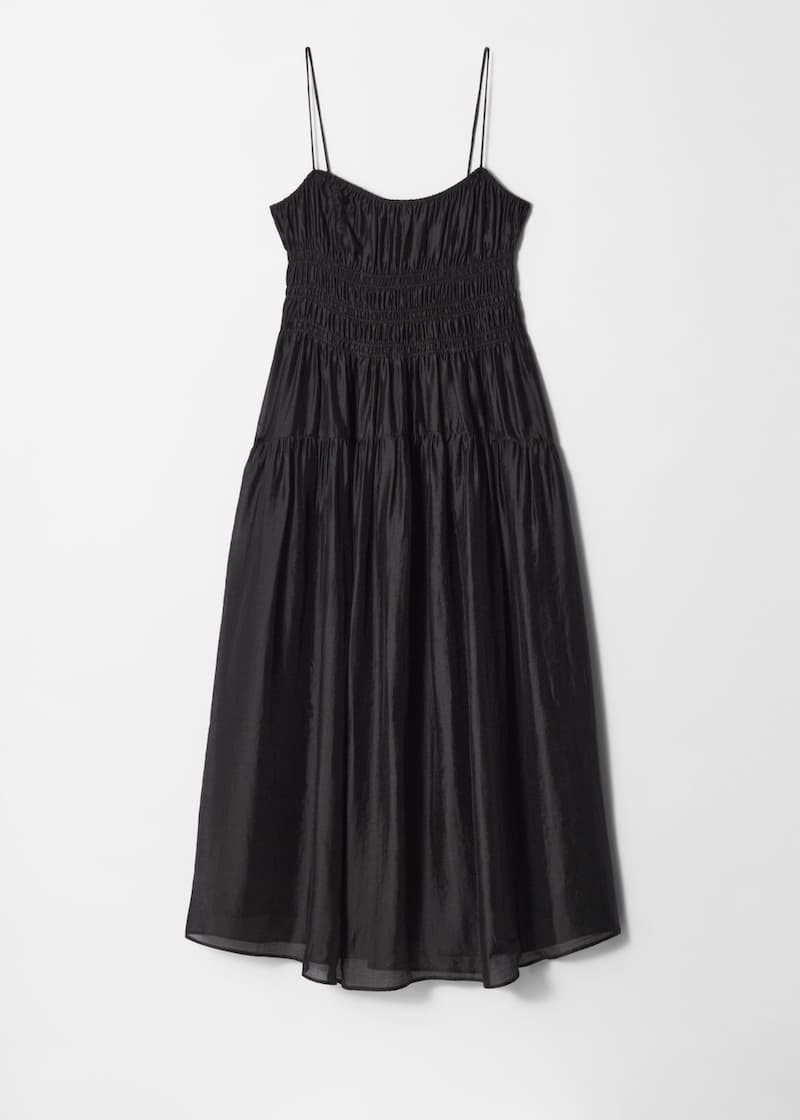 Ruched Midi Dress