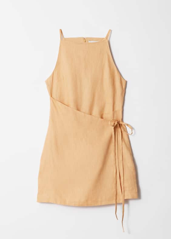 Linen Mini Dress