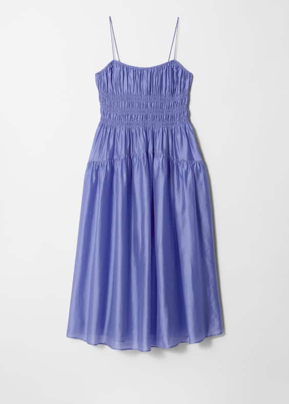 Ruched Midi Dress