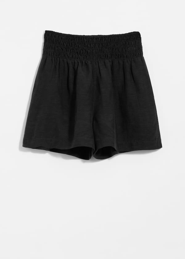 Smocked Shorts