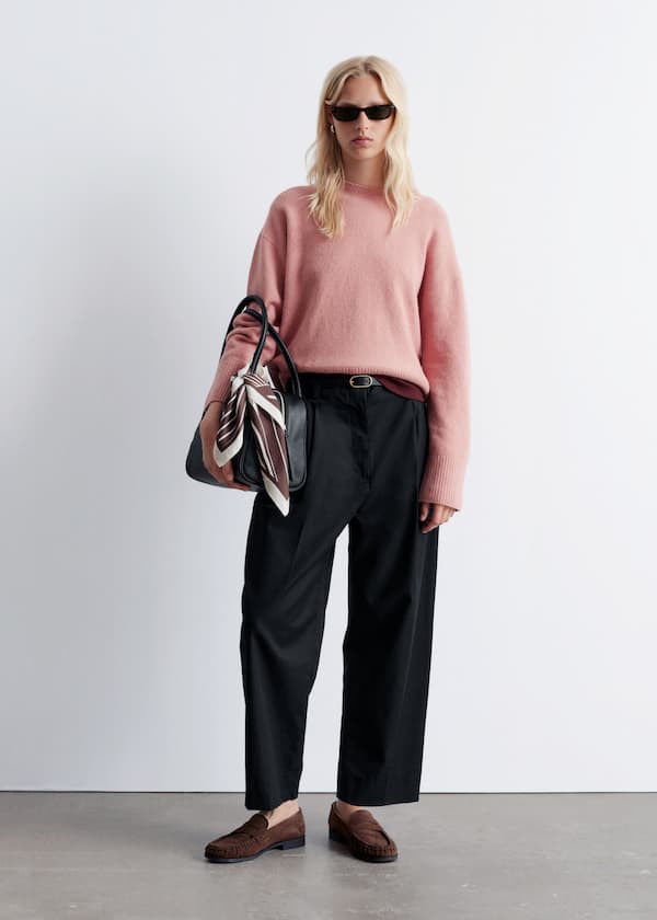 Relaxed Fit Knitted Sweater