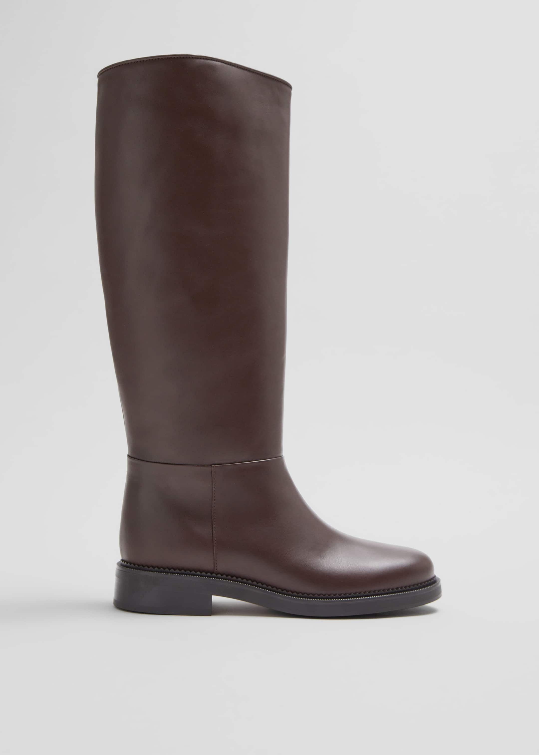 Image of Leather Riding Boots