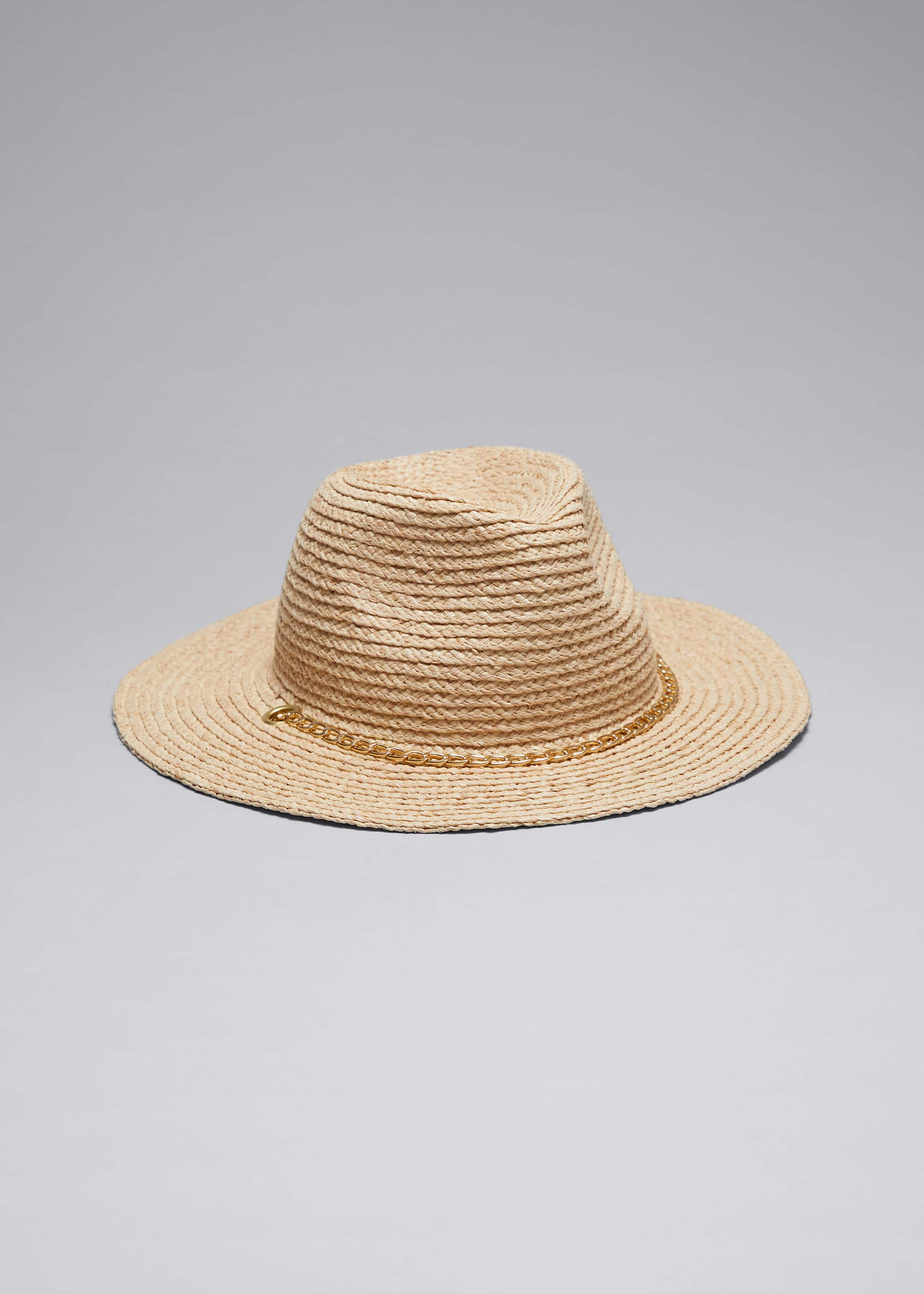 Embellished Straw Hat - Straw - Still Life