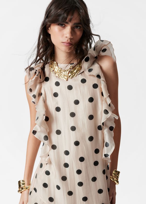 Frilled Maxi Dress