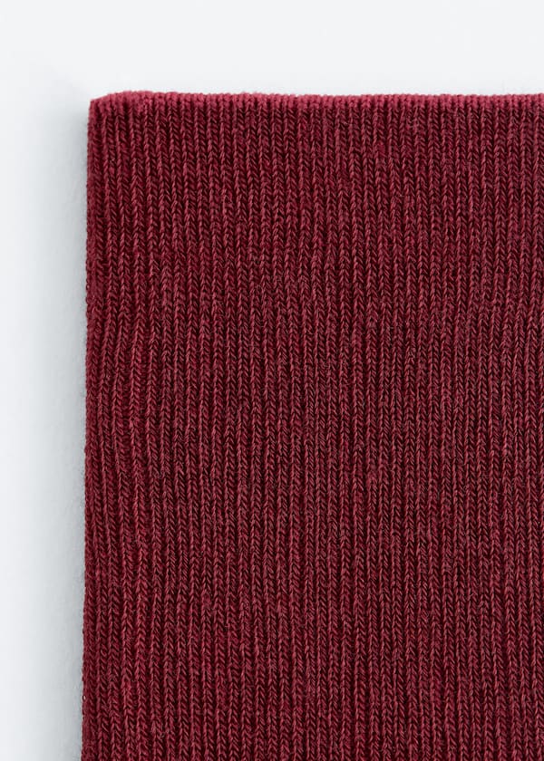 Soft Knee-High Wool Socks