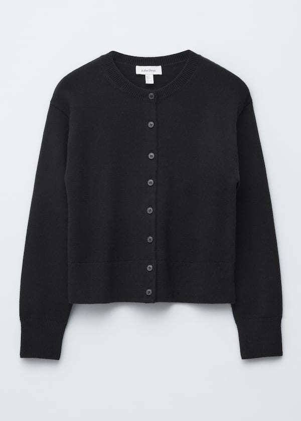 Wool-Blend Cardigan